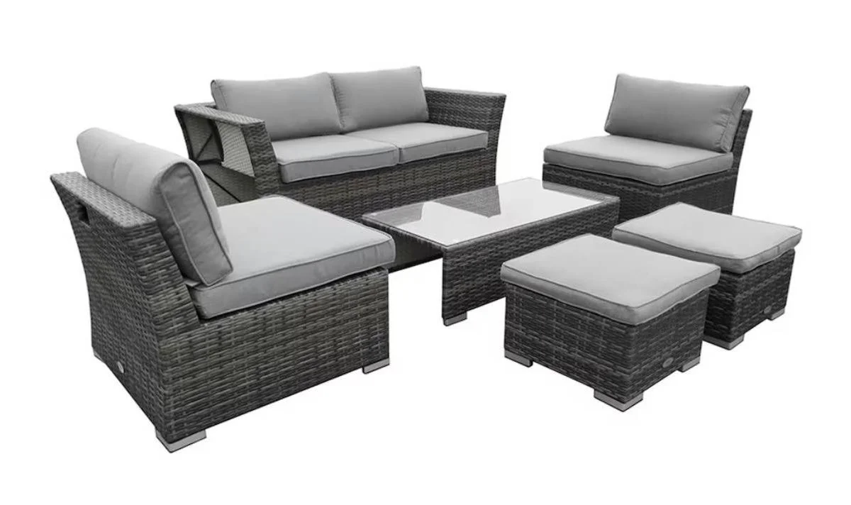 Charles Bentley St Tropez Rattan Lounge Set