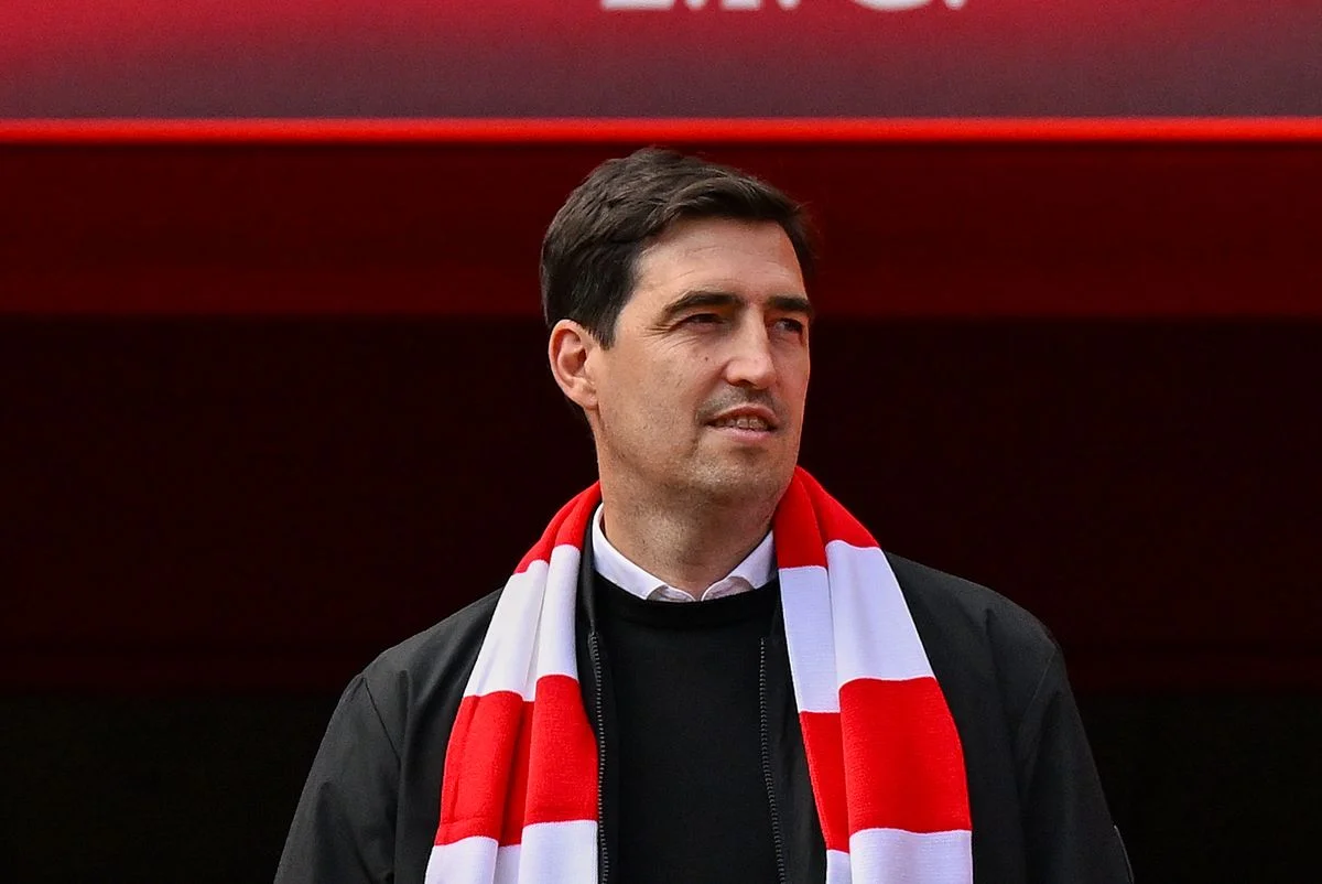 New Liverpool head coach Andoni Iraola.