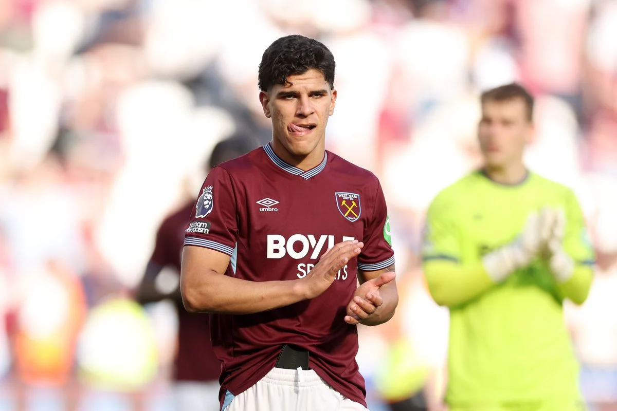 Mateus Fernandes of West Ham