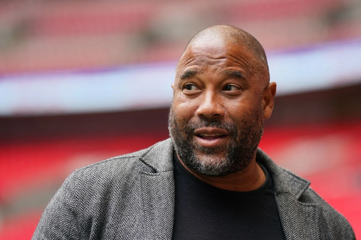 Ex footballer John Barnes at the Platinum Jubilee Party